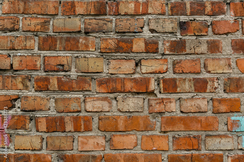 interior texture old brick wall