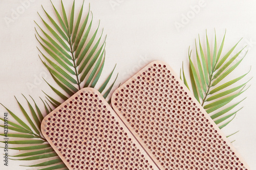 Photos sadhu yoga board for stand on nails