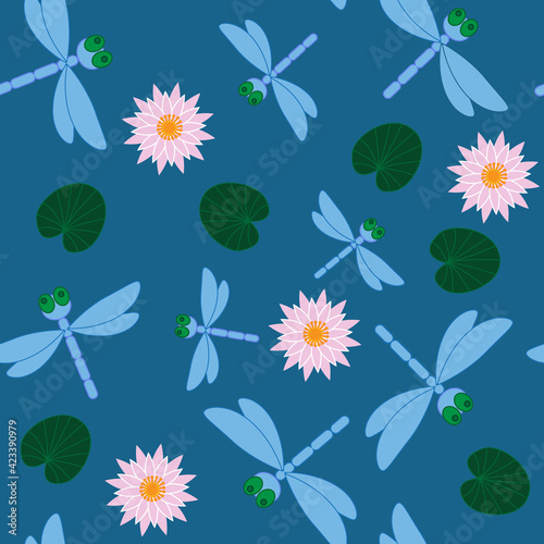 Seamless baby pattern