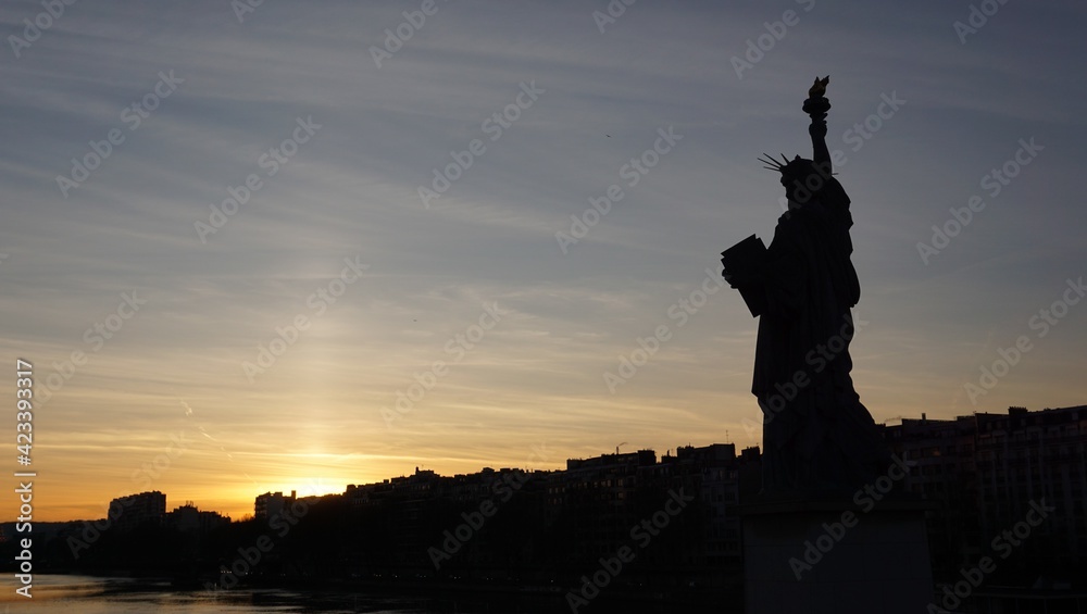 Fototapeta premium Statue de la liberté - Paris