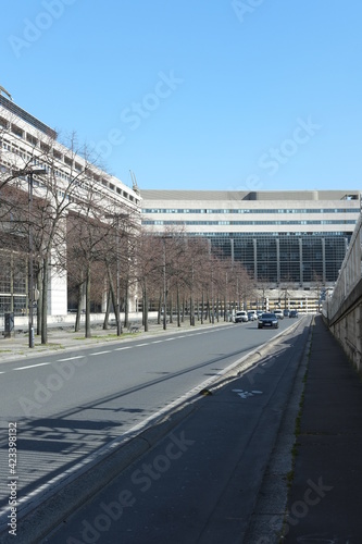 The Ministry of Economy in Paris in the Bercy district. Paris, France - march 2021