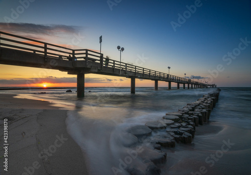 Fototapeta Naklejka Na Ścianę i Meble -  Seebrücke Heiligendamm