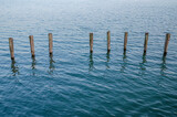 琵琶湖の桟橋跡