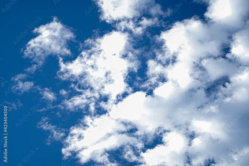 Fototapeta premium blue sky with clouds