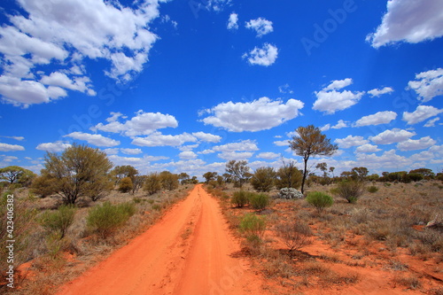 Australian outback wilderness and remoteness photo