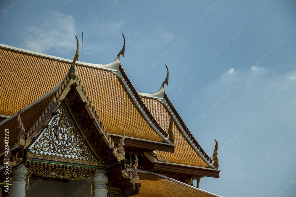 Wat Suwannaram - Buddhist temple in Bangkok, Thailand Wat Suwannaram - Buddhist temple in Bangkok, Thailand