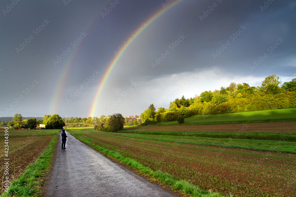 Regenbogen in Malmsheim