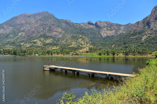 Scenic Combai Dam in DIndigul