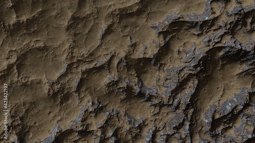 view of alien planet, texture of th exo planet, abstract texture 3d render view of alien planet, texture of th exo planet, abstract texture 3d render