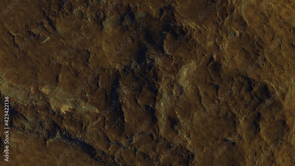 Fototapeta premium view of alien planet, texture of th exo planet, abstract texture 3d render