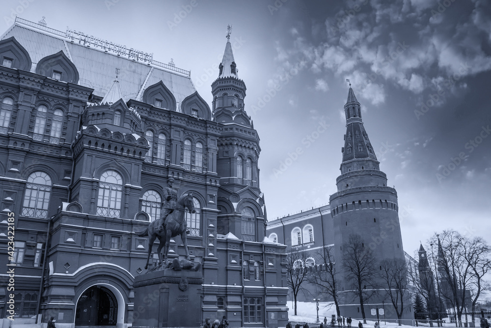 Fototapeta Building on Red Square in Moscow