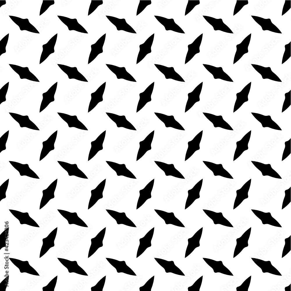 Vector illustration of the diamond plate pattern