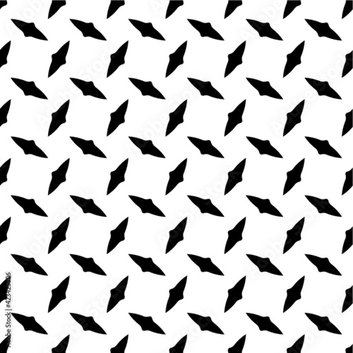 Vector illustration of the diamond plate pattern