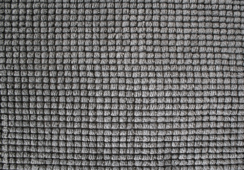 Texture of soft gray material.