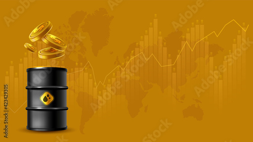 Concept fluctuations in oil prices and exchange trade