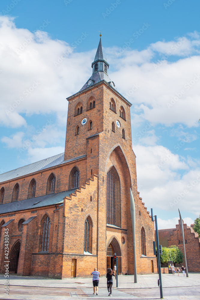 Fototapeta premium Sankt Knuds Kirke (Knuds Church) Odense Fyn Region Syddanmark (Region of Southern Denmark) Denmark