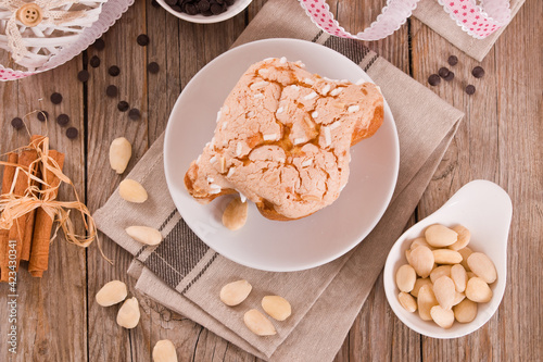 Colomba Italian Easter Dove Bread.