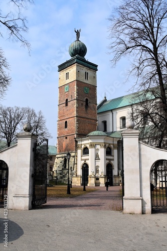 Obraz na płótnie Bazylika kolegiacka Grobu Bożego, Klasztor w Miechowie w Małopolsce, w salonie