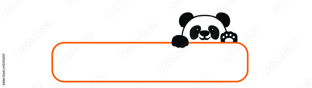 panda button orange panda button orange