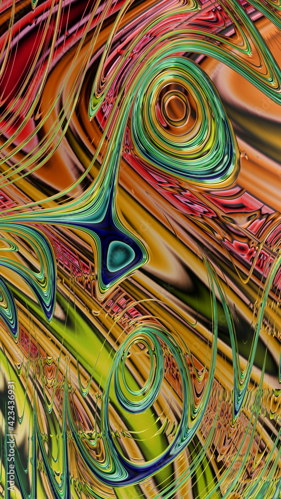Artistic and imaginative digitally designed abstract 3D fractal background Artistic and imaginative digitally designed abstract 3D fractal background