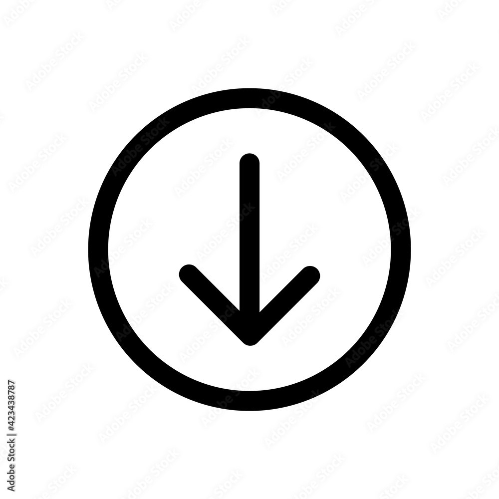 download icon symbol vector. Down arrow icon in trendy flat style isolated on background. arrow icon page symbol for your web site design arrow icon logo, app, UI. arrow icon Vector illustration download icon symbol vector. Down arrow icon in trendy flat style isolated on background. arrow icon page symbol for your web site design arrow icon logo, app, UI. arrow icon Vector illustration