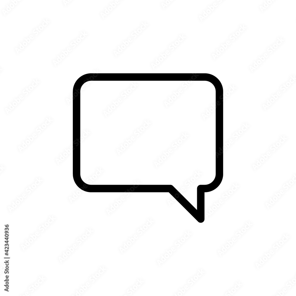 Talk bubble speech icon. Blank empty bubbles vector design elements. Chat on line symbol template. Dialogue balloon sticker silhouette. Chat icon, Communication Line Icon, Communication Line Icon Talk bubble speech icon. Blank empty bubbles vector design elements. Chat on line symbol template. Dialogue balloon sticker silhouette. Chat icon, Communication Line Icon, Communication Line Icon
