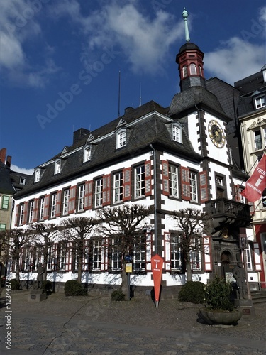 Altes Rathaus am Marktplatz in Mayen / Eifel