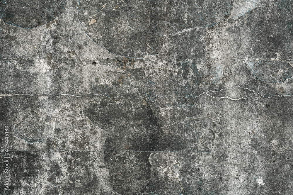 Fototapeta premium Close-up, texture, background of concrete gray wall.