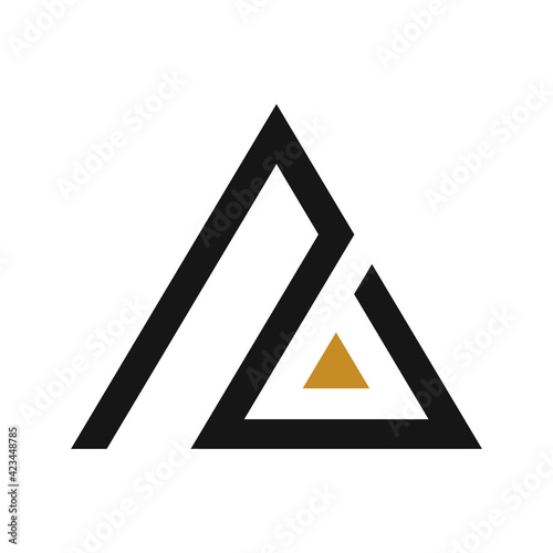 Initial bn letter logo vector template design. Linked letter nb logo design.