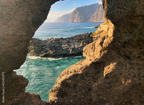 The cliffs of the Giants (Los Gigantes) constitute one of the most spectacular landscapes in Tenerife, Canary Islands