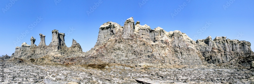 Paysages volcanique du nord de l'Ethiopie Paysages volcanique du nord de l'Ethiopie