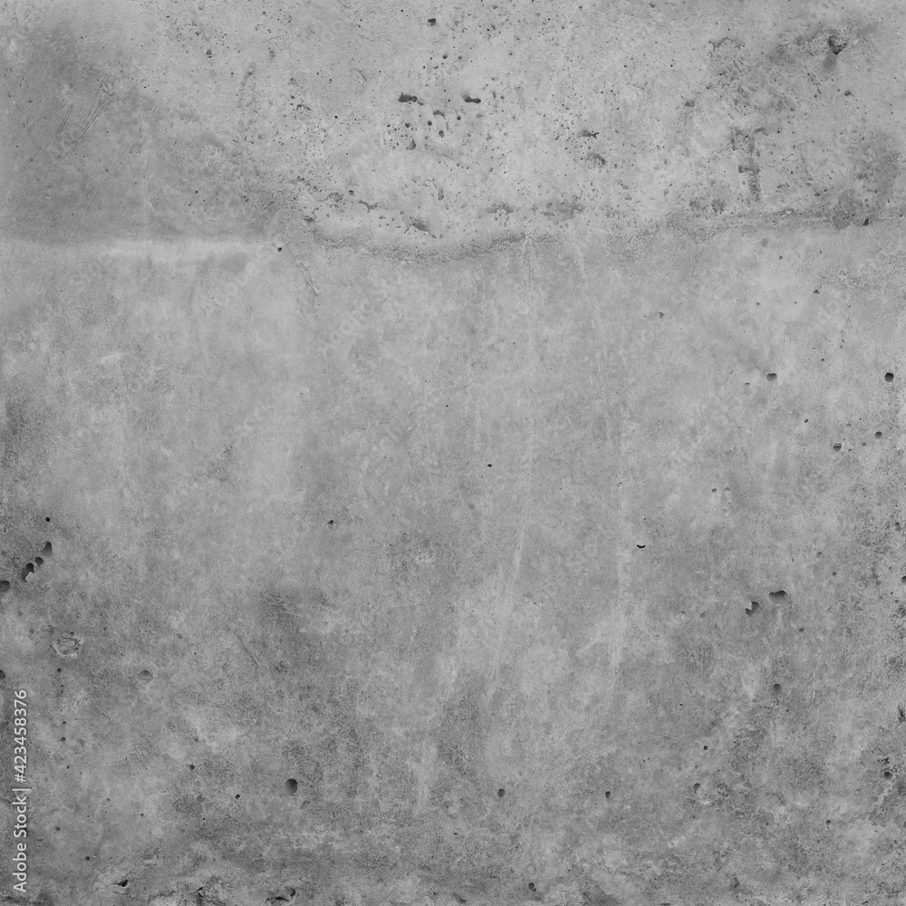 Fototapeta premium Close-up of blank old concrete wall, Gray cement wall background.