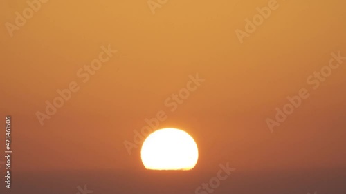 海岸からの朝陽タイムラプス_06