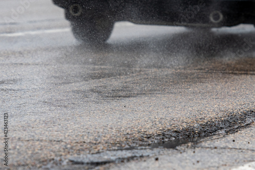 Spring Potholes and Puddles photo