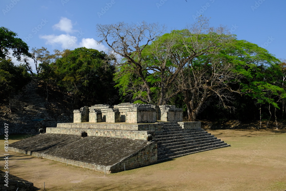 Honduras Copan  Ruinas - Archaeological site Maya civilization - Ballcourt