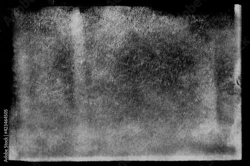 Distressed ink stamp texture negative