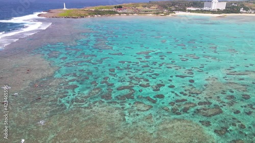 ドローン空撮　沖縄の美しい海