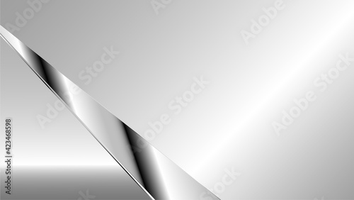 Luxury futuristic silver backround