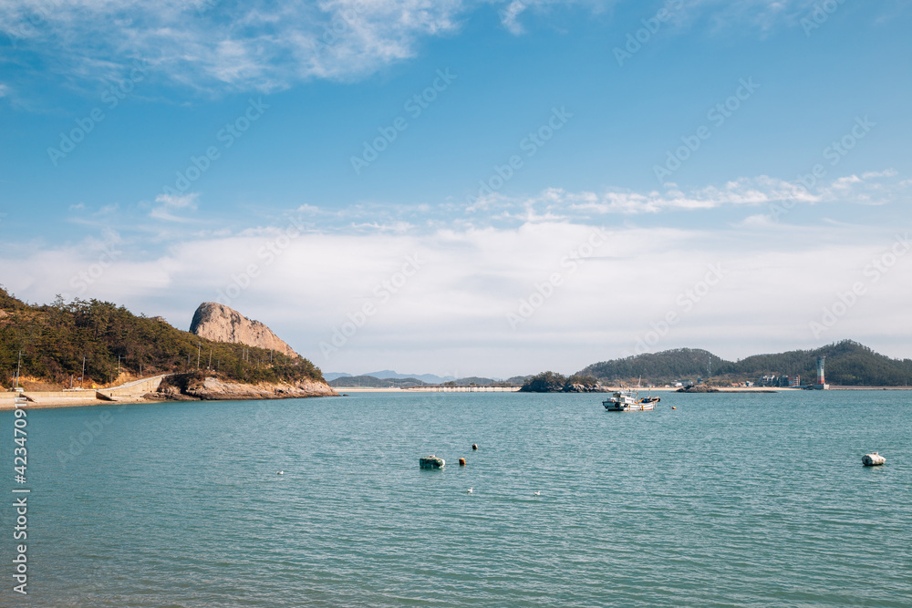 Seonyudo Island seascape in Gunsan, Korea Seonyudo Island seascape in Gunsan, Korea