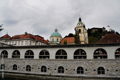 Ljubljana, Slovenija,Ljubljanica