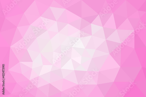 Pink purple polygon vector design can be applied as background, illustration in different business according to your imagination