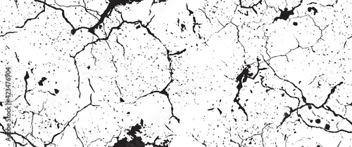 Distressed Grunge Texture. Seamless Pattern.