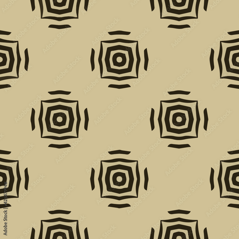 Geometric vector pattern with triangular elements. Seamless abstract ornament for wallpapers and backgrounds. Geometric vector pattern with triangular elements. Seamless abstract ornament for wallpapers and backgrounds.
