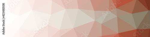 Abstract color Low-Polygones Generative Art background illustration