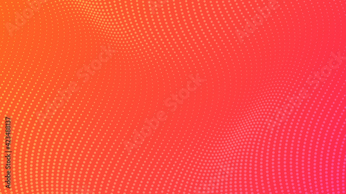 Halftone gradient background with dots