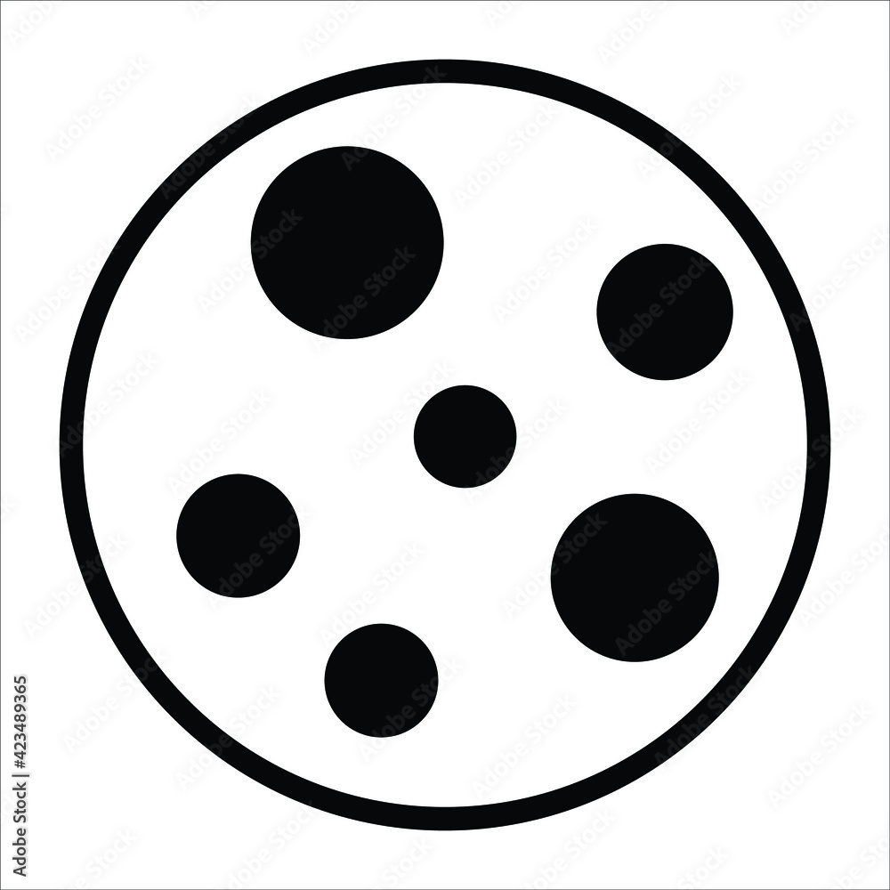 biscuit, cookie Mixed Glyph icon. biscuit, cookie Mixed Glyph icon.