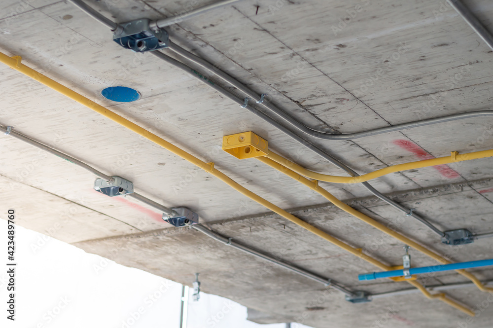 Foto de Electrical conduit for cable routing between electrical