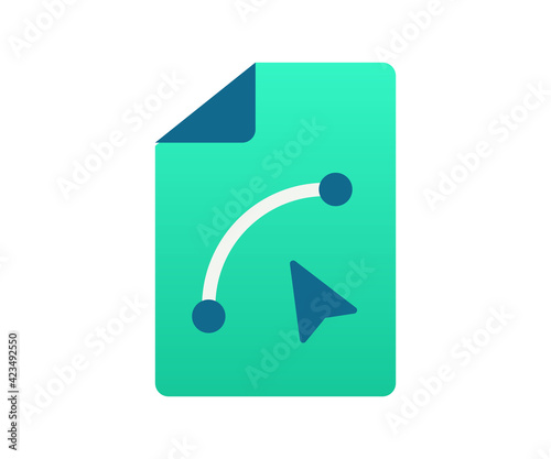 Free Download file vector design single isolated icon with gradient style - GFXLoad