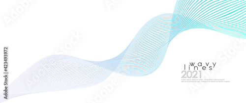Abstract background with wave. Minimal long banner element concept for technology, and business presentation. Vector