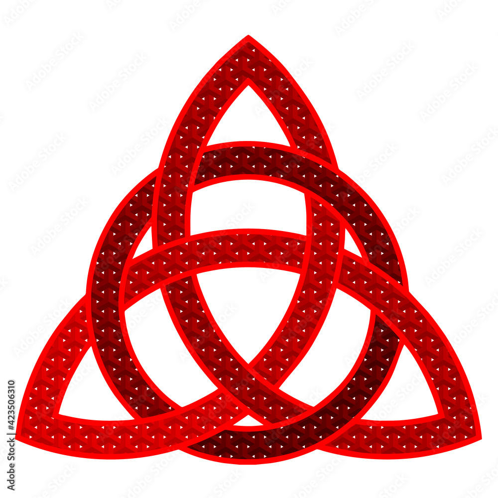 Celtic Knot Symbol. Celtic Trinity Knot Stock Vector Adobe Stock